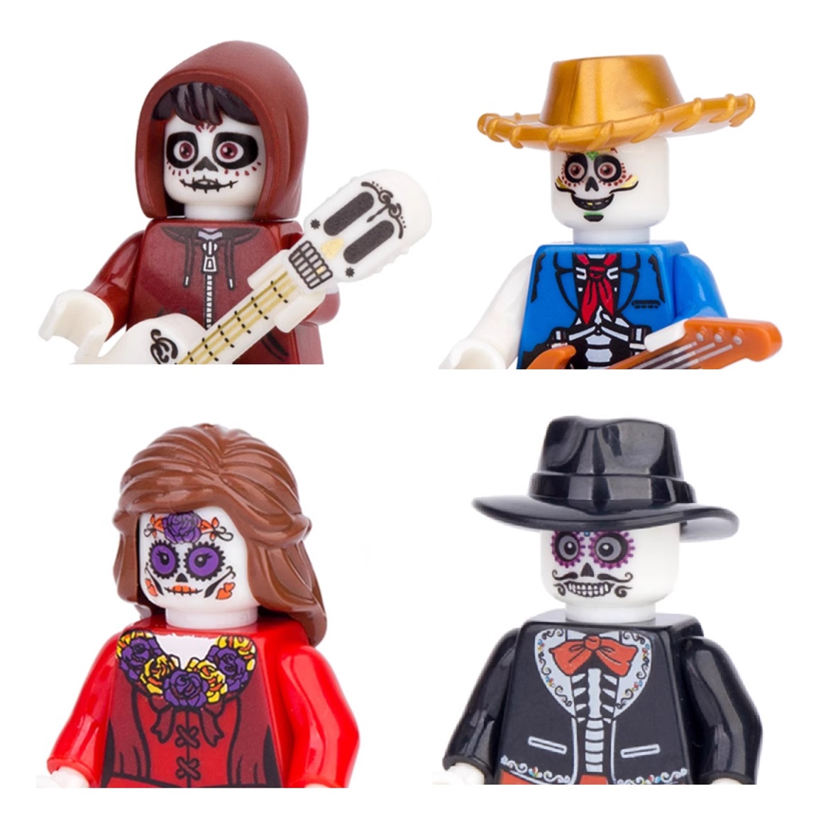 Coco Coir Block - メキシコココビルディングブロックミゲルリベラスミニアクションフィギュアおもちゃ