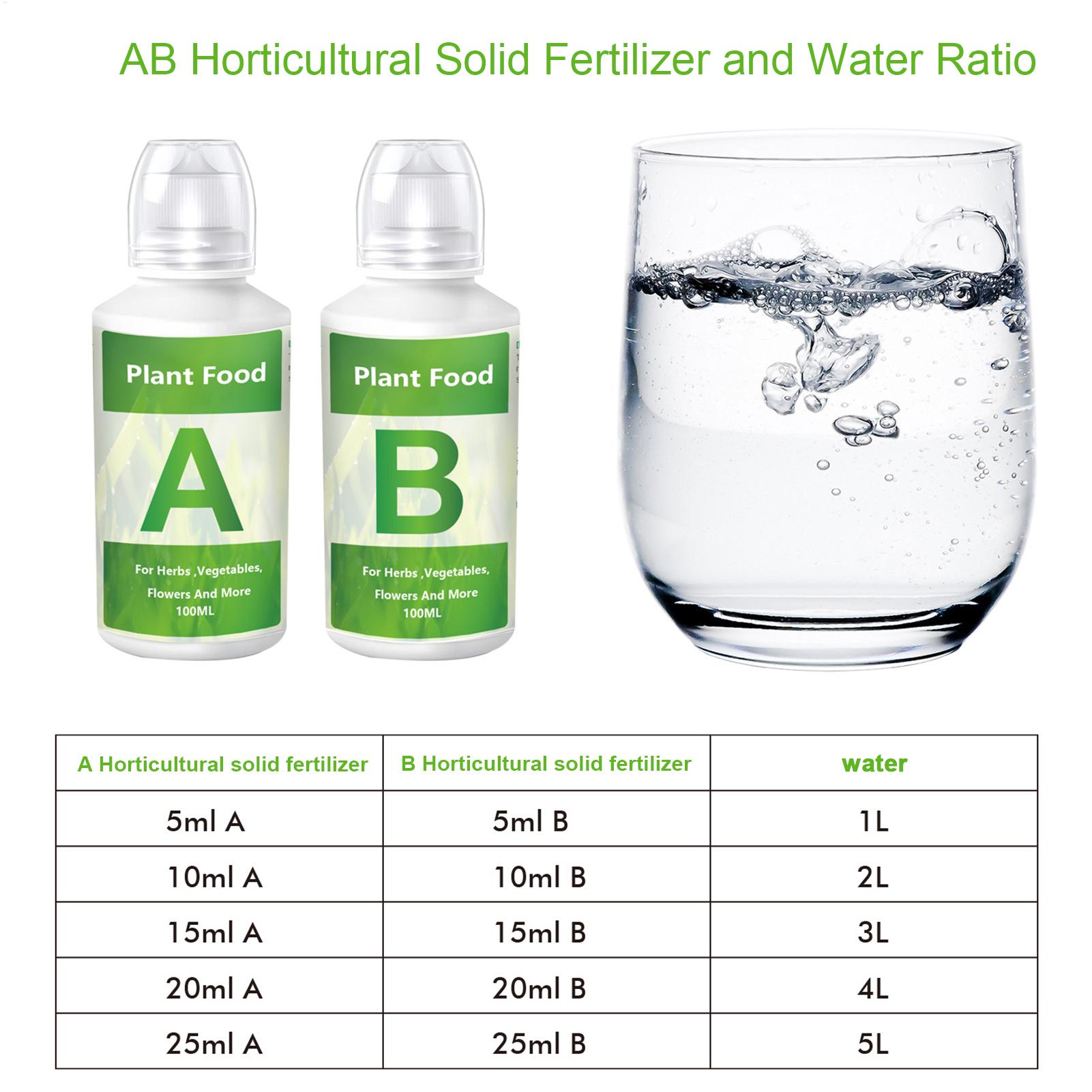 水耕栽培用養液肥料ABソリューションセット 水耕栽培用植物栄 - Nutrient Solution Ab のレビューと価格