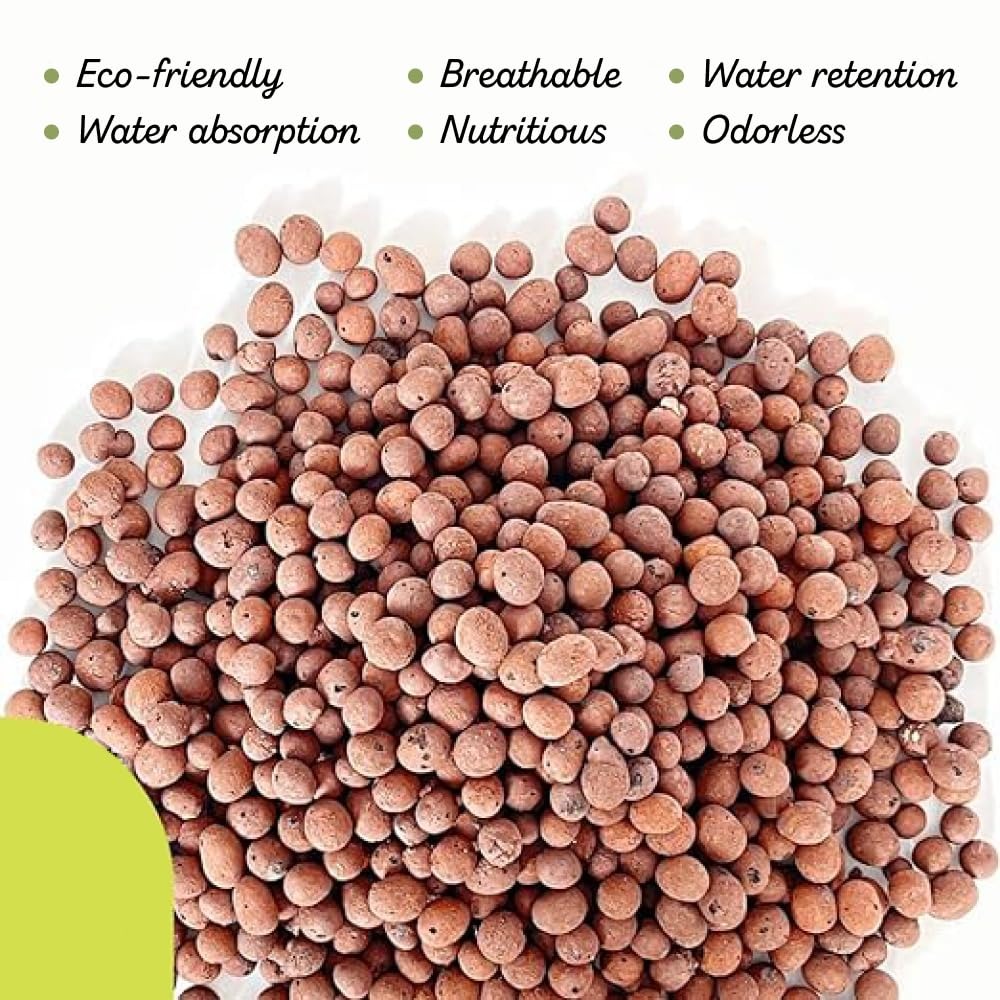 米国発送 水耕栽培用エクスパンデッドクレイペブル 30リット - Clay Pebble Growing のレビューと価格
